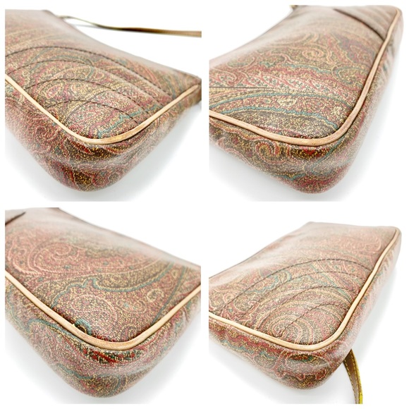 Etro Paisley Vintage Small Shoulder Bag Pouchette - Picture 4 of 8